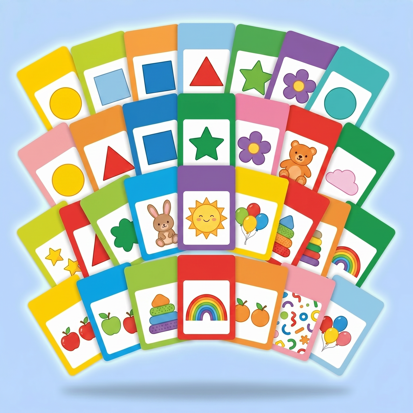 Pack Éveil et Couleurs Avancé – 30 mots