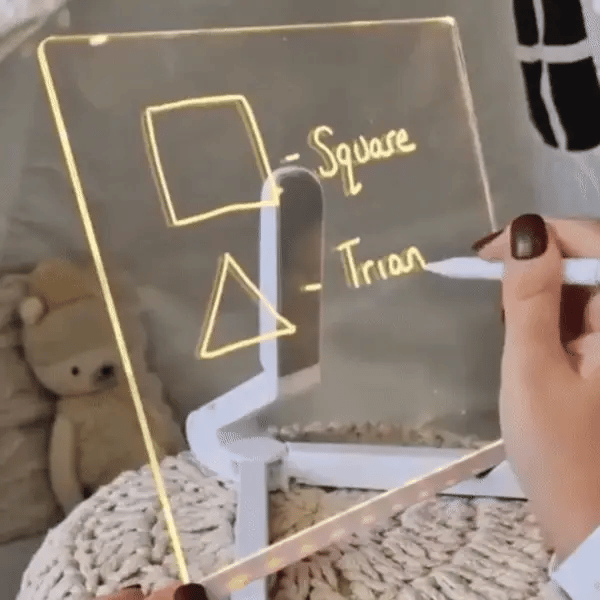 LouLouScreen™ - Planche à dessin lumineuse à LED pour enfants