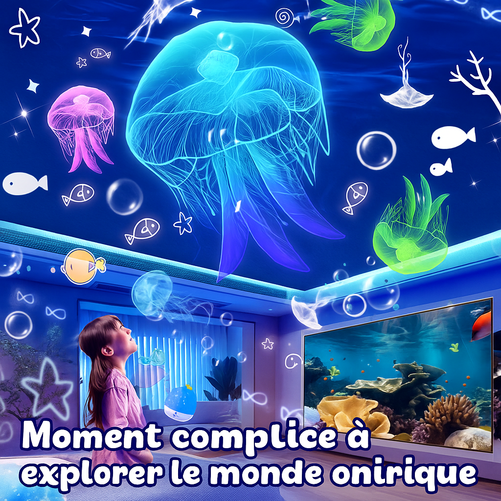 LouLou MagicDream™ – Veilleuse & Projecteur 2-en-1 pour enfants
