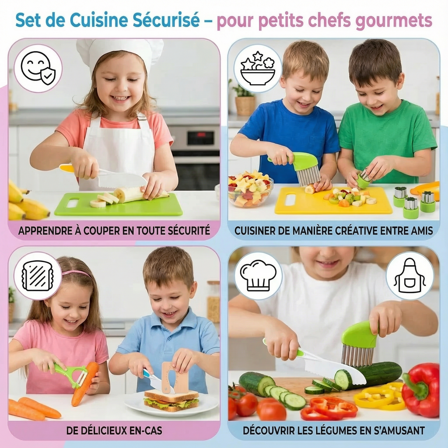 LouLouChef™ – Kit de Cuisine Ludique et Éducatif