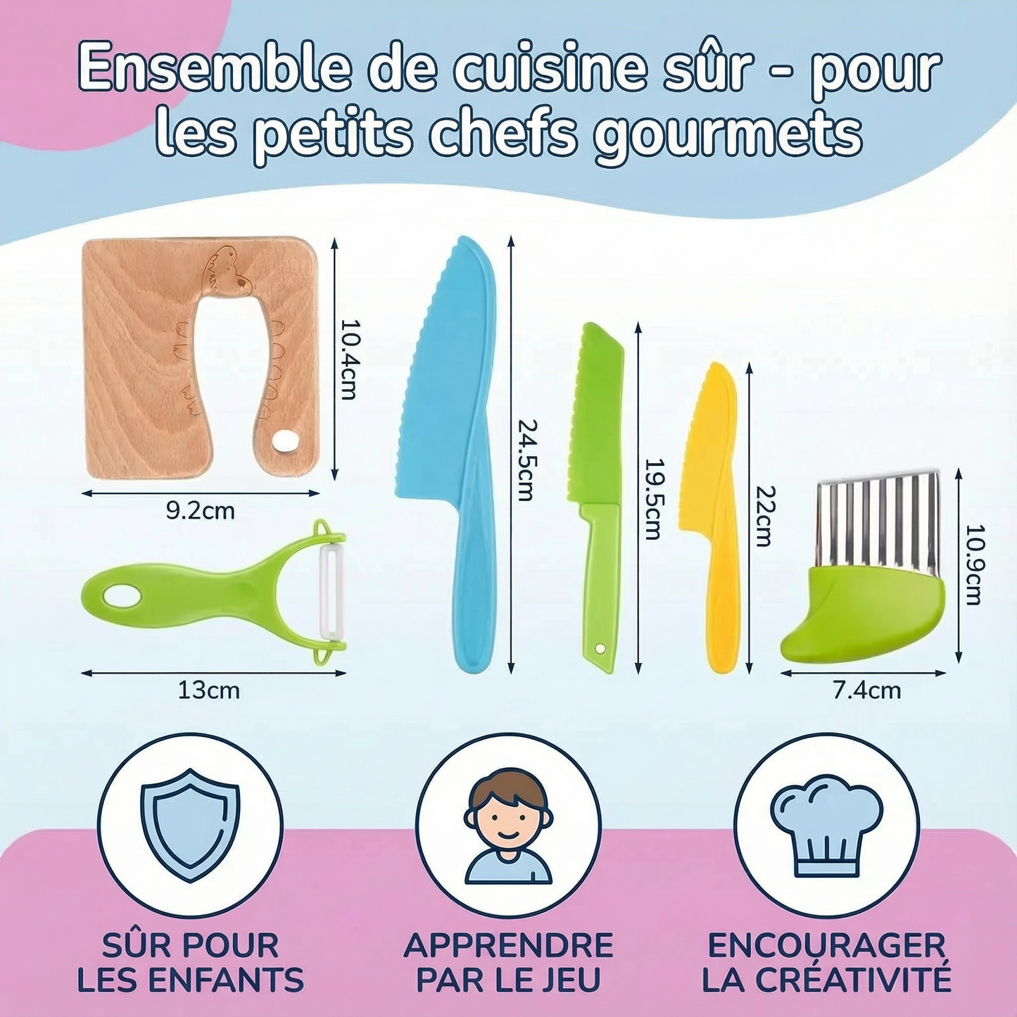 LouLouChef™ – Kit de Cuisine Ludique et Éducatif