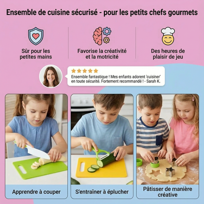 LouLouChef™ – Kit de Cuisine Ludique et Éducatif
