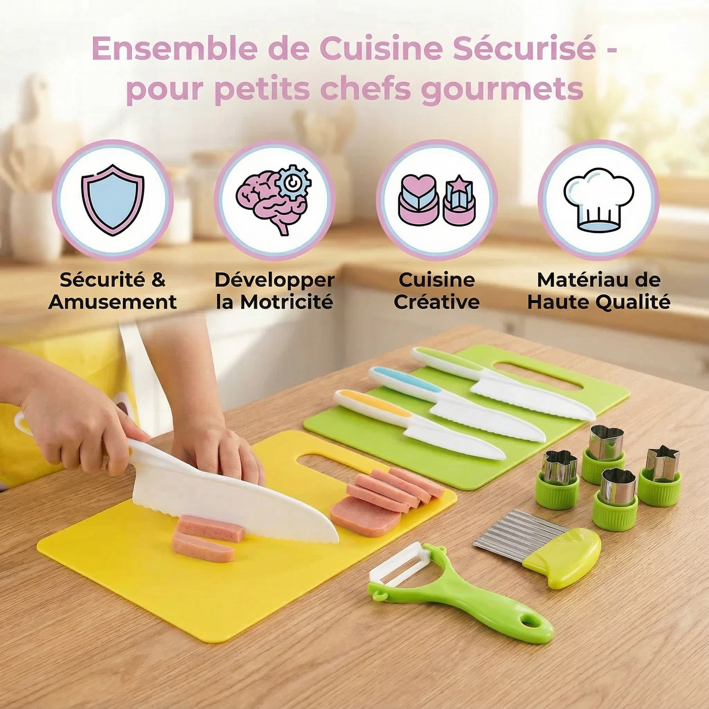 LouLouChef™ – Kit de Cuisine Ludique et Éducatif