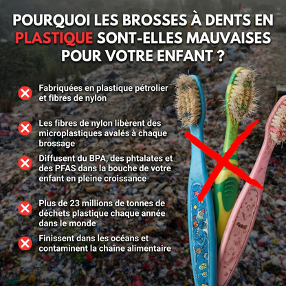 DinoBrosse™ – Brosse à dents 360° pour enfants