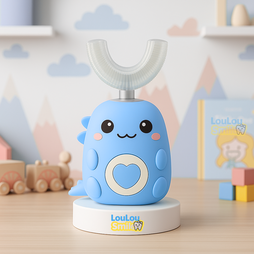 DinoBrosse™ – Brosse à dents 360° pour enfants