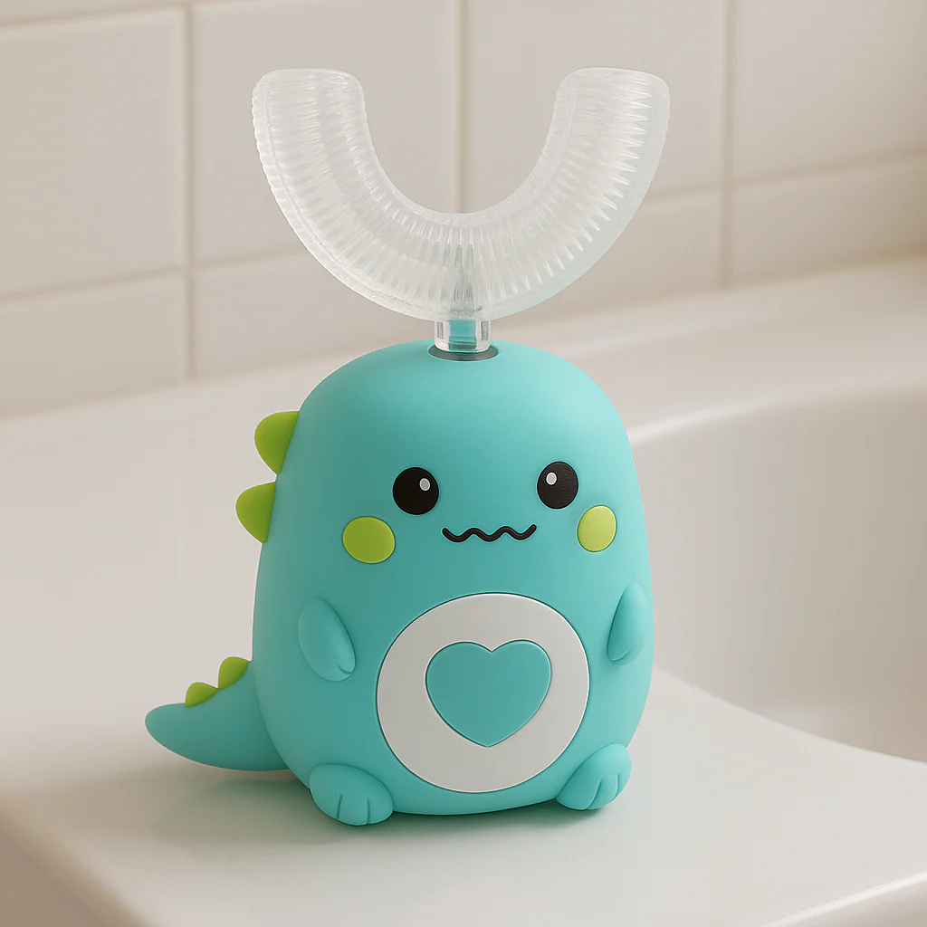 DinoBrosse™ – Brosse à dents 360° pour enfants