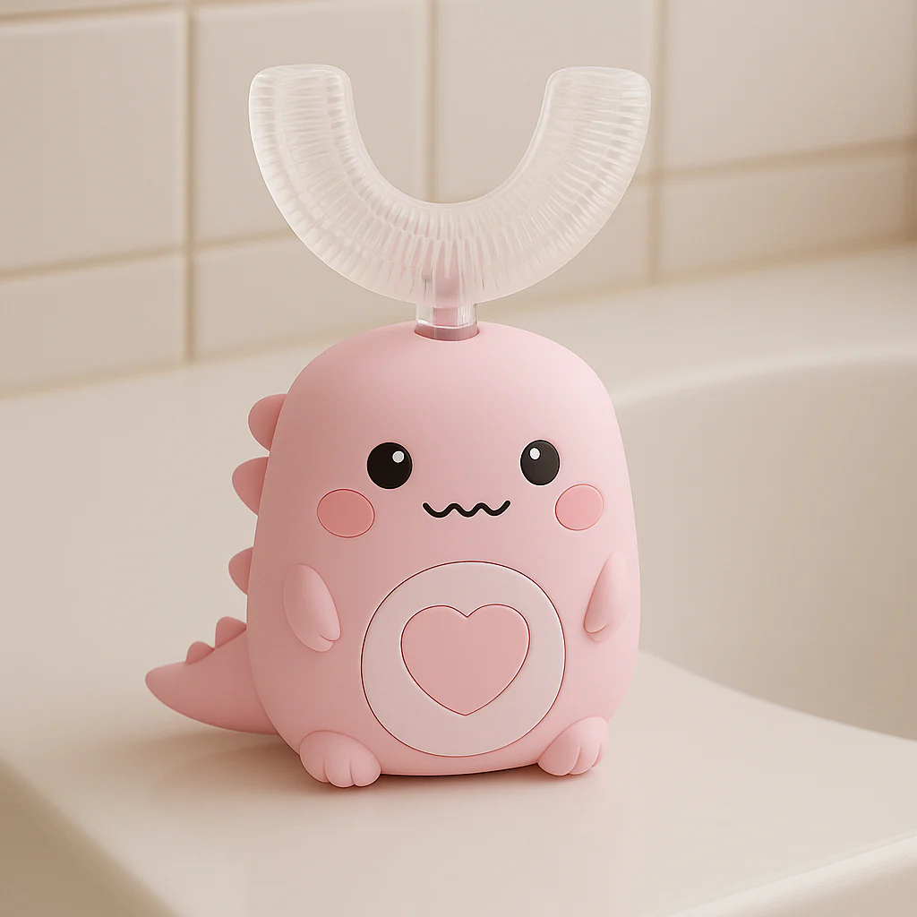 DinoBrosse™ – Brosse à dents 360° pour enfants